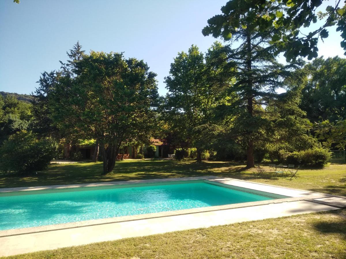 فيلا Maison Piscine Au Pied Du Luberon Saint-Martin-de-Castillon المظهر الخارجي الصورة