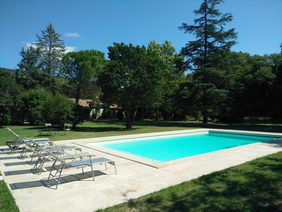 فيلا Maison Piscine Au Pied Du Luberon Saint-Martin-de-Castillon المظهر الخارجي الصورة